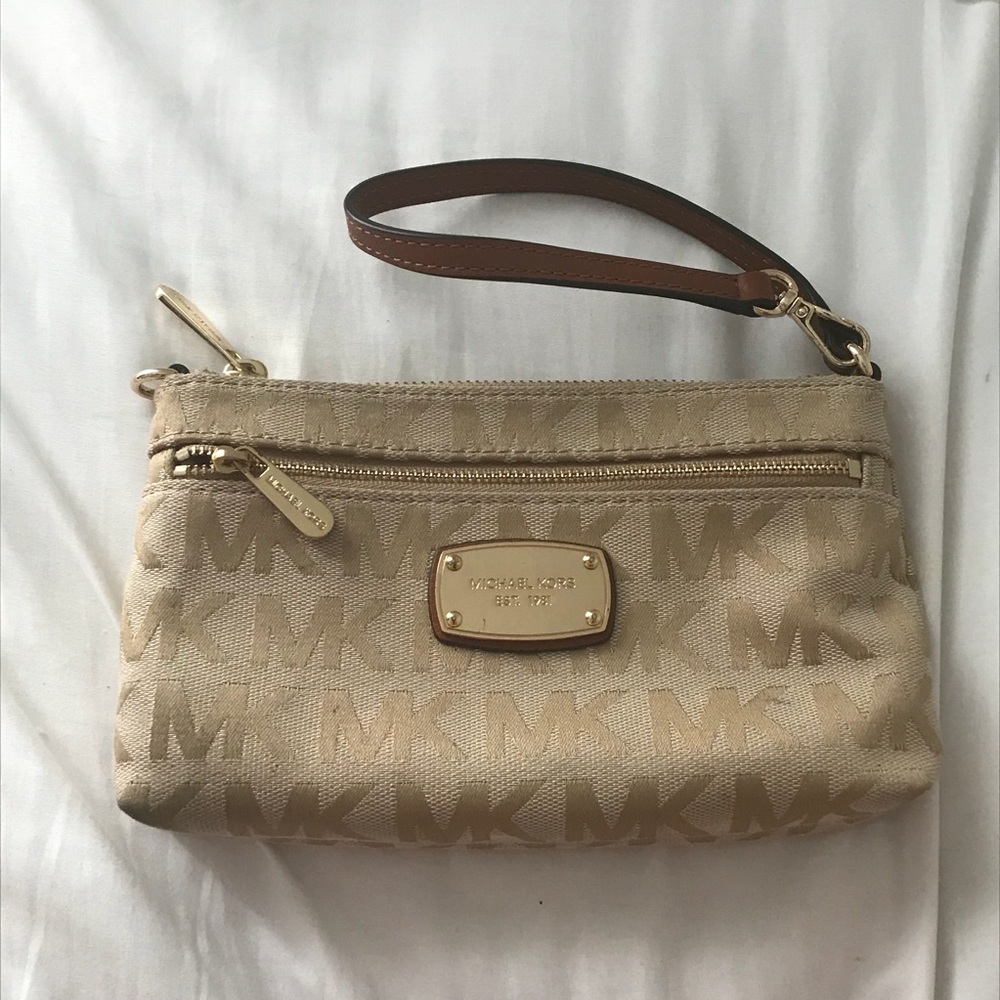 Michael Kors wallet with strap